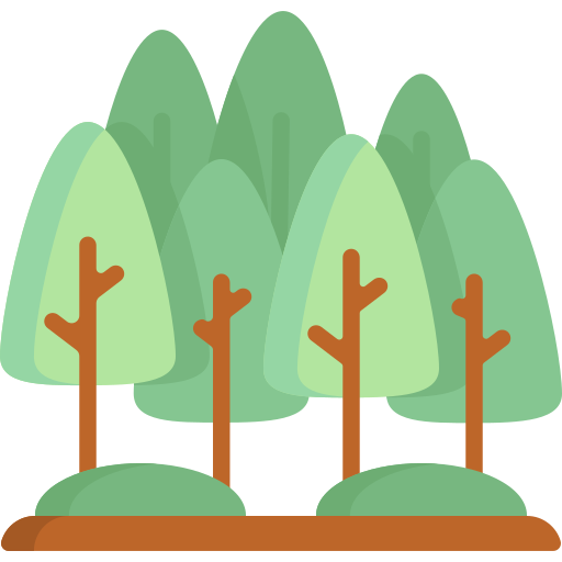 bosque icono gratis