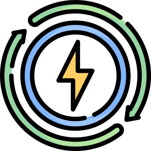 Énergie renouvelable Icône gratuit Énergie renouvelable Icône gratuit