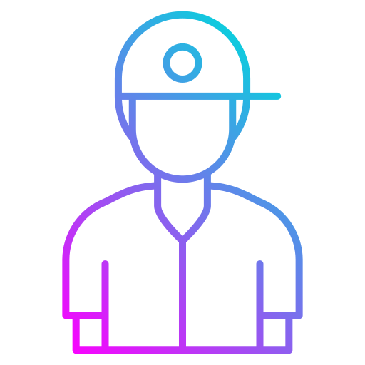 jugador de baseball icono gratis