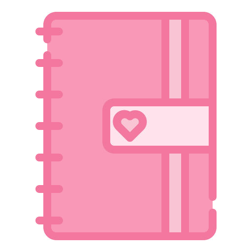 Diary - Free love and romance icons