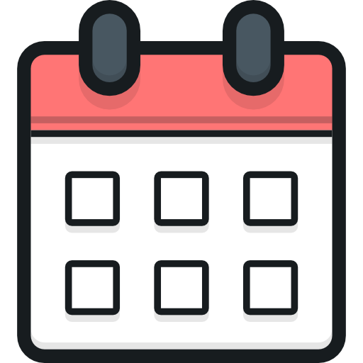 Calendar Stockio Lineal Color icon