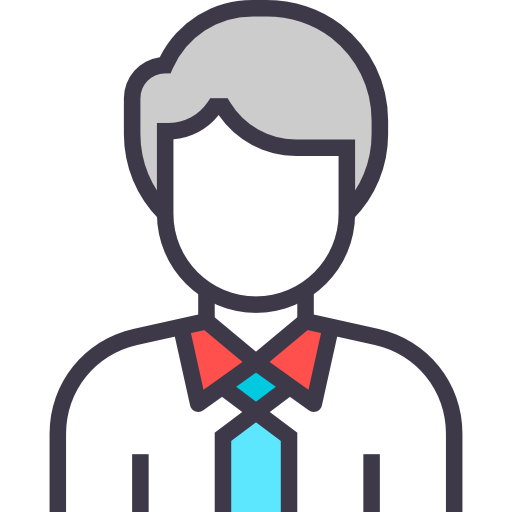 Businessman Stockio Lineal Color icon