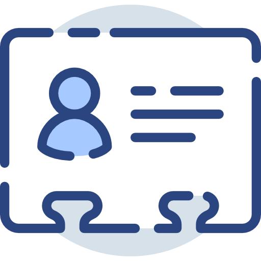 Визитная карточка бесплатно иконка Визитная карточка бесплатно иконка