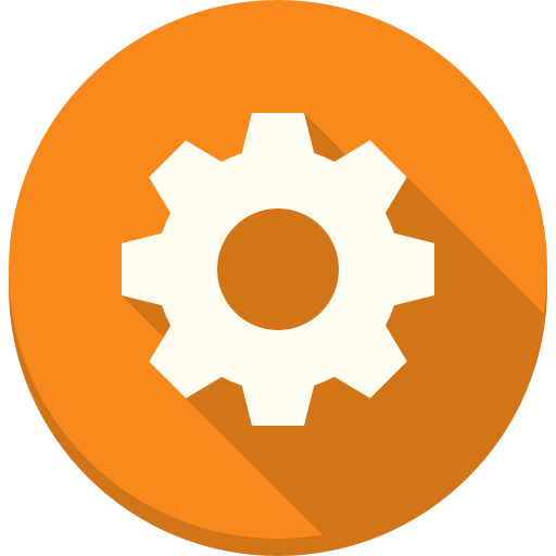 Gear Stockio Flat icon