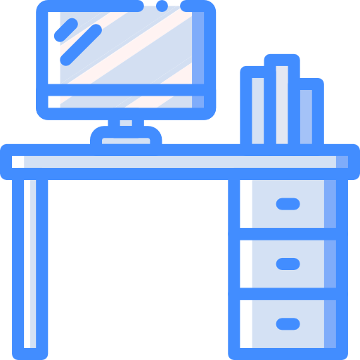 schreibtisch kostenlos Icon schreibtisch kostenlos Icon