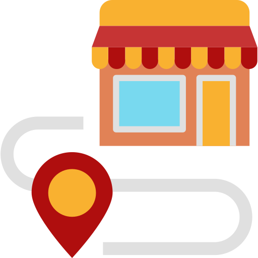 distancia icono gratis