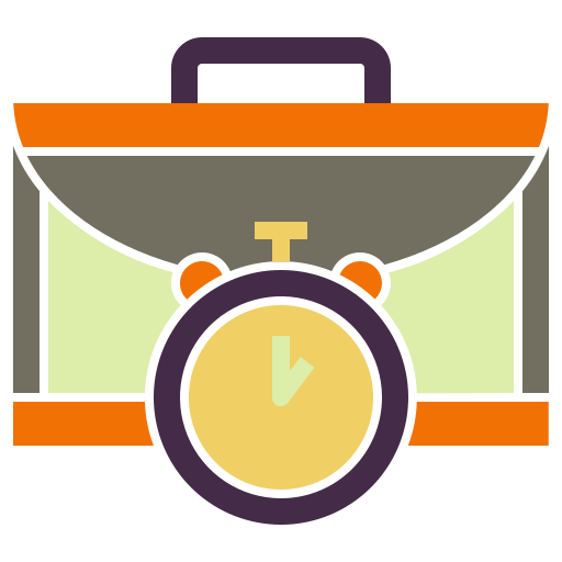 Work Time Generic Flat Icon