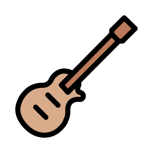 Rock guitar - Free music and multimedia icons