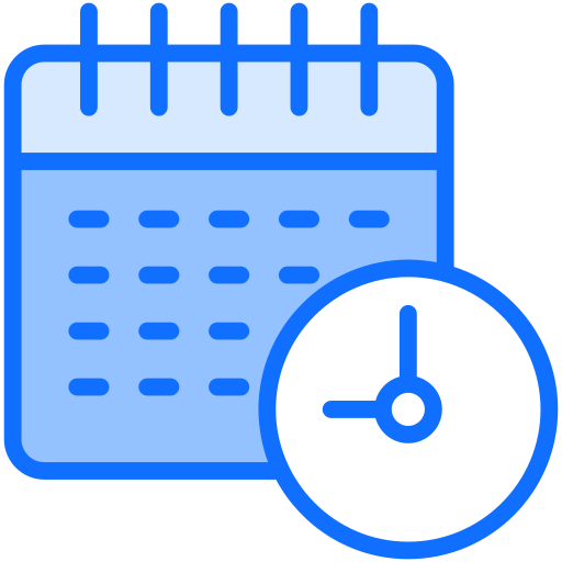 Timetable Generic Blue icon