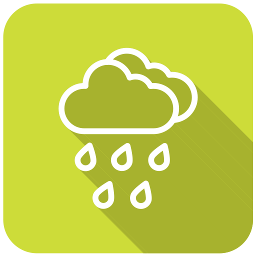 lluvia pesada icono gratis