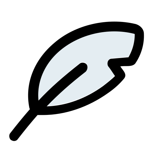 Feather Generic Outline Color icon