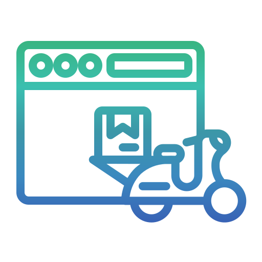 entrega icono gratis