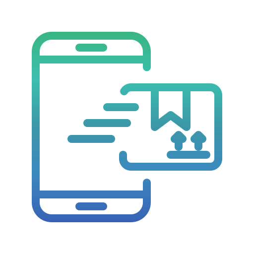 entrega icono gratis