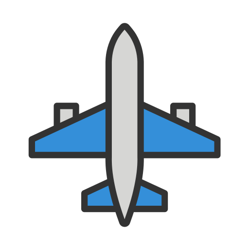 avión icono gratis