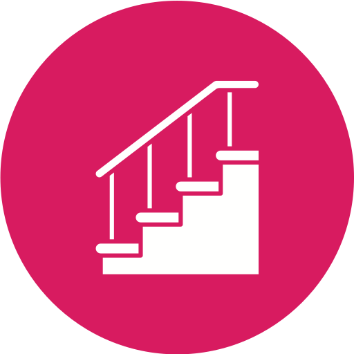 Stairs free icon