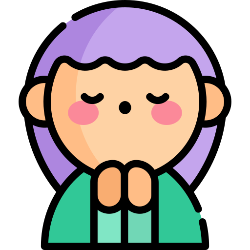 Praying free icon Praying free icon