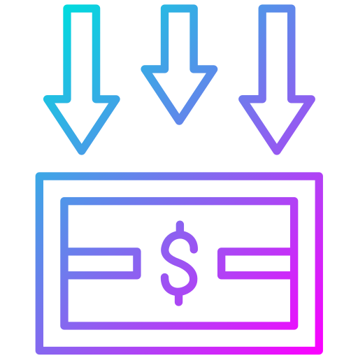 Depreciación Iconos Gratis De Negocio 7600