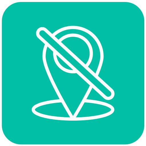 ubicación desactivada icono gratis