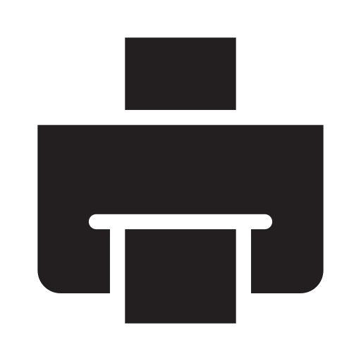 impresión icono gratis