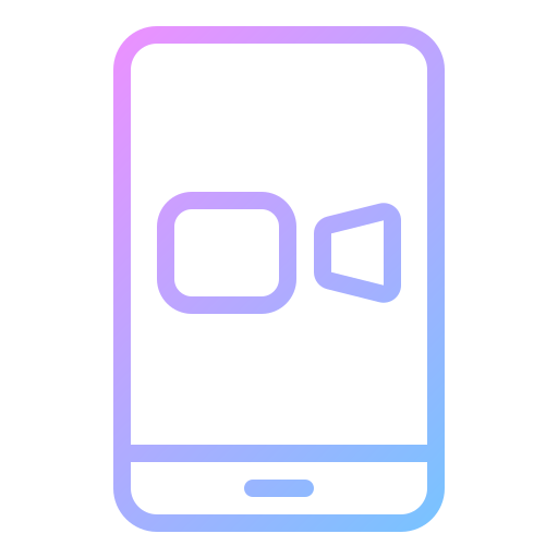 grabación de vídeo icono gratis