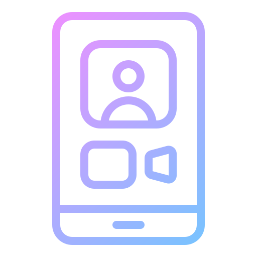 videollamada icono gratis