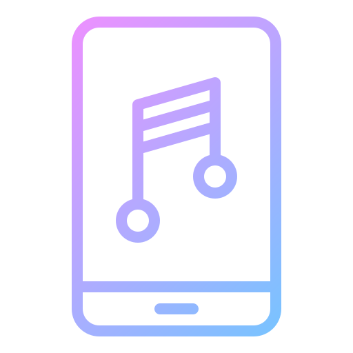 aplicación de música icono gratis