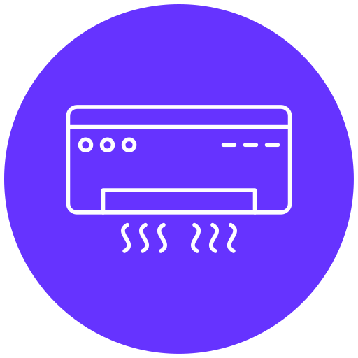 aire acondicionado icono gratis