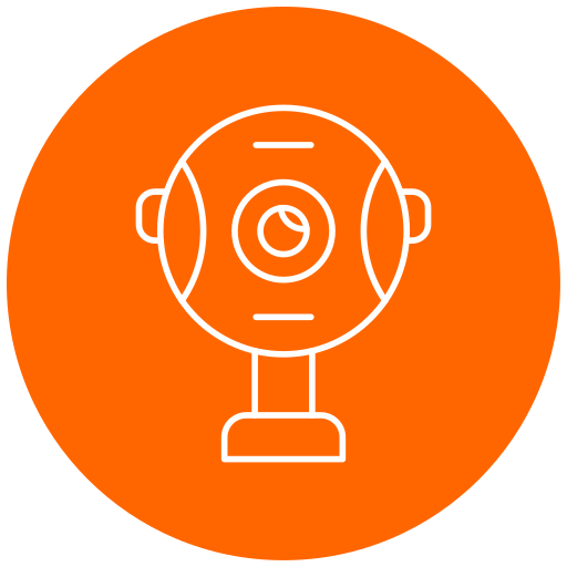 cámara web icono gratis