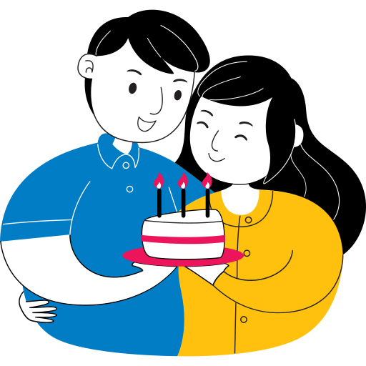 cumpleaños y celebración gratis sticker