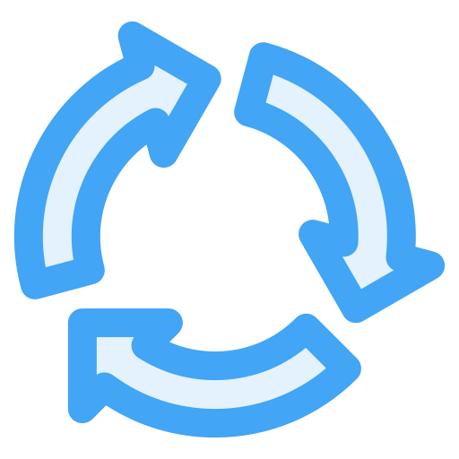 Recycle Generic Blue icon