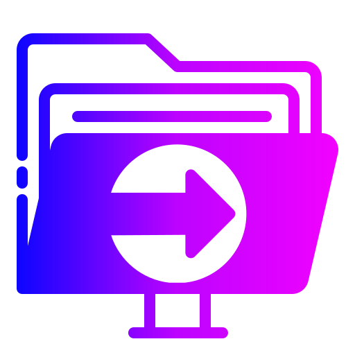 Folder Generic Flat Gradient icon