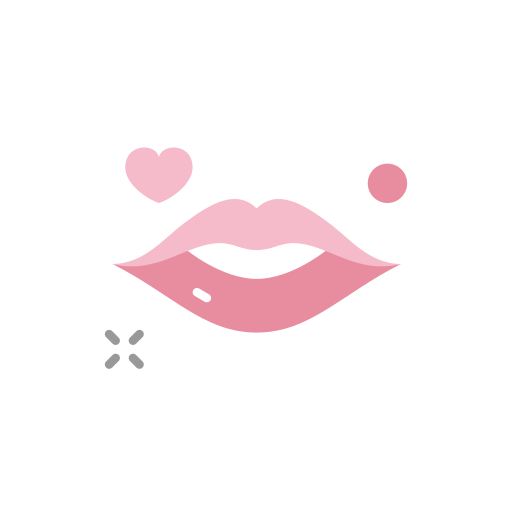 labios icono gratis