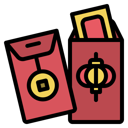 Red envelope - Free cultures icons