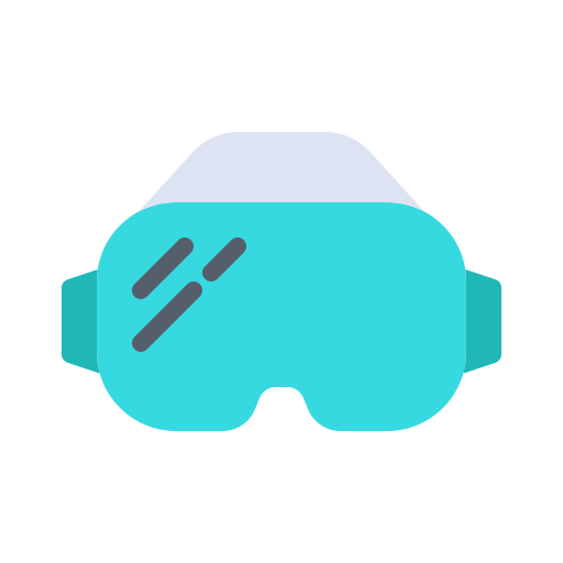 vidro de realidade virtual grátis ícone