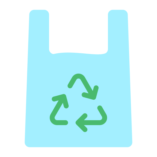 bolsa de reciclaje icono gratis