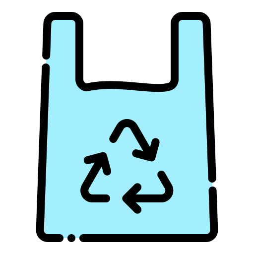 bolsa de reciclaje icono gratis