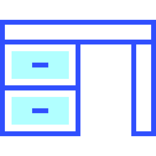 책상 무료 아이콘
