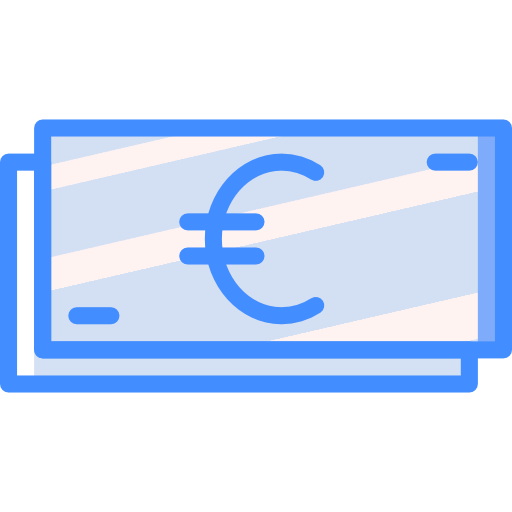 euro icono gratis