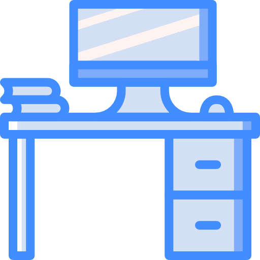 Desk free icon