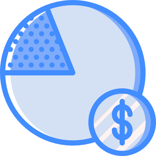 Pie chart free icon