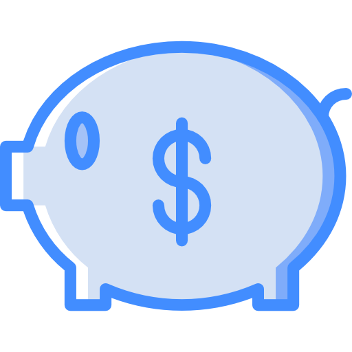 Piggy bank free icon