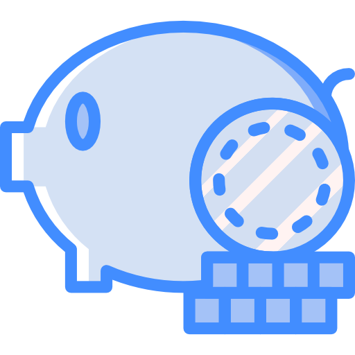 Piggy bank free icon