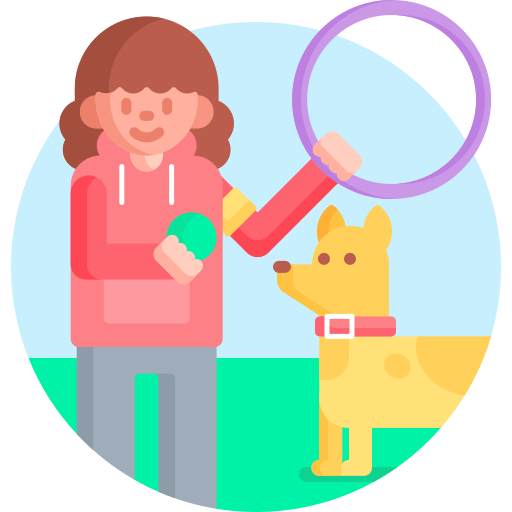 competencia de perros icono gratis