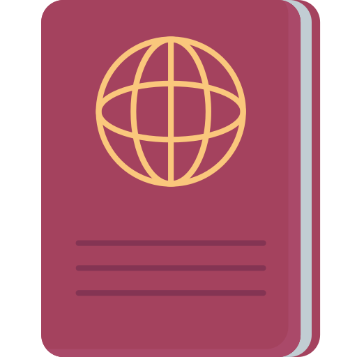 pasaporte icono gratis