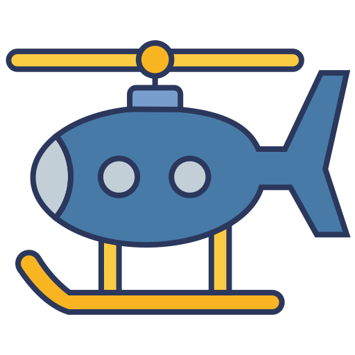 helicóptero icono gratis