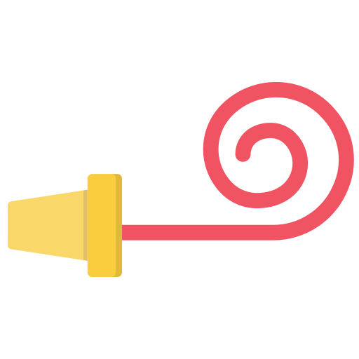 cuerno de fiesta icono gratis