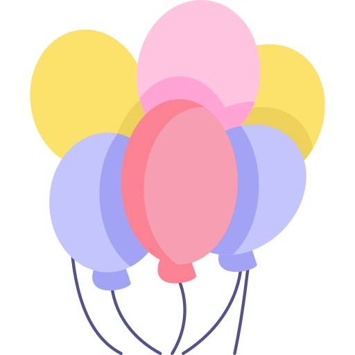 Balloons free icon