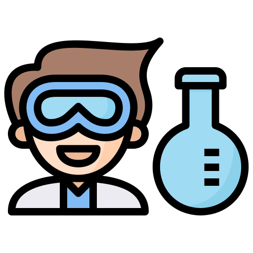 Scientist free icon
