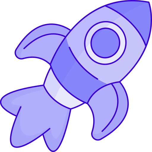 Rocket Generic Outline Color icon