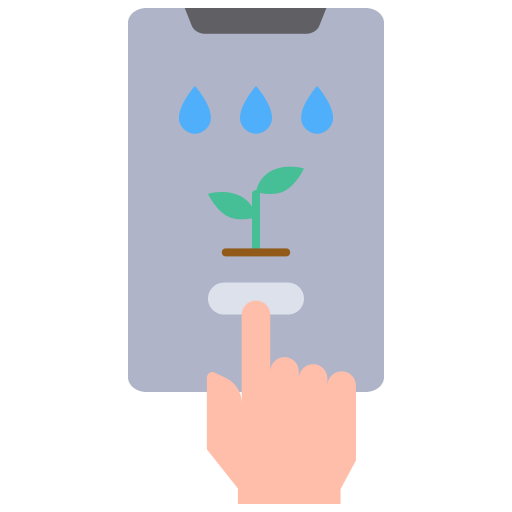 regando plantas icono gratis